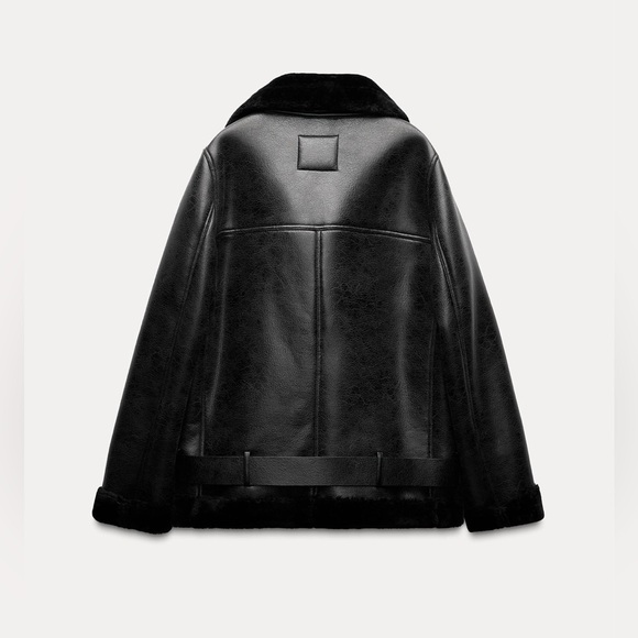 Zara Double Face Jacket ZW Collection - Picture 2 of 15